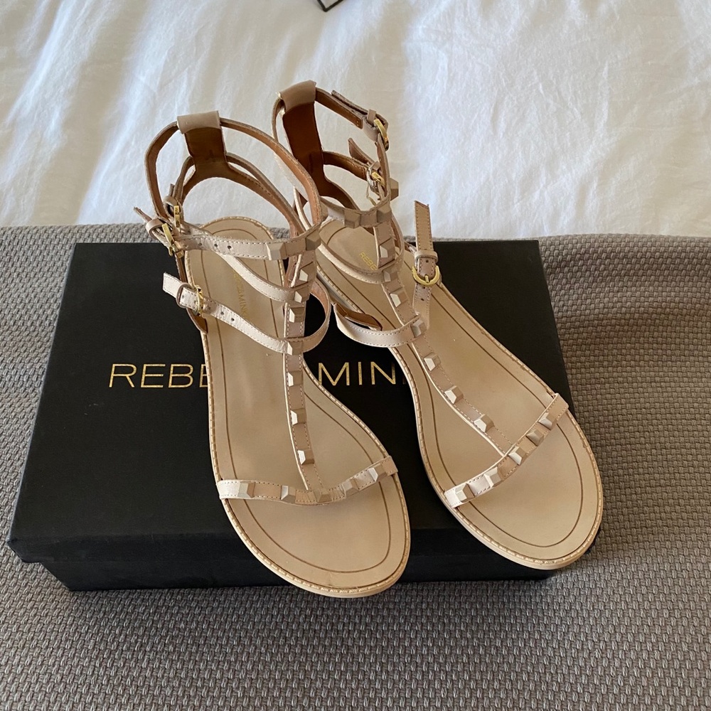 Rebecca Minkoff Georgina Gladiator Sandal Blush